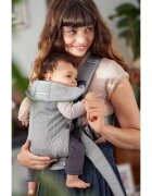 BabyBjorn Marsupiu Mini cu multiple pozitii de purtare Grey 3D Mesh