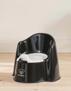 BabyBjorn Olita cu protectie spate Potty Chair BlackWhite