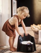 BabyBjorn Olita cu protectie spate Potty Chair BlackWhite
