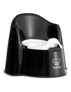 BabyBjorn Olita cu protectie spate Potty Chair BlackWhite