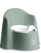 BabyBjorn Olita cu protectie spate Potty Chair Deep green