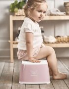 BabyBjorn Treapta inaltator pentru baie Step Stool Powder Pink White
