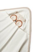 BabyCosy Paturica cu gluga pentru nou nascut 100 bumbac organic TeddyBear