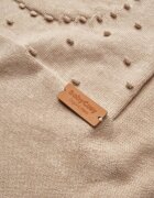 BabyCosy Paturica cu ursulet pentru nou nascut 100 bumbac organic TeddyBear maro