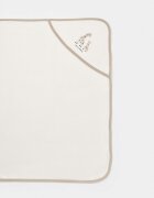 BabyCosy Paturica din bumbac organic Girafa Ecru 85X85 cm