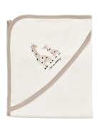 BabyCosy Paturica din bumbac organic Girafa Ecru 85X85 cm