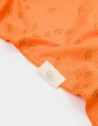 BabyCosy Paturica modal si bumbac 85X85 cm Printed Apricot
