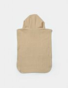 BabyCosy Prosop plaja poncho copii din muselina absorbanta Apricot