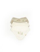 BabyCosy Set de 3 bavete pentru nou nascut 100 bumbac organic Rabbit