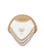 BabyCosy Set de 3 bavete pentru nou nascut 100 bumbac organic TeddyBear