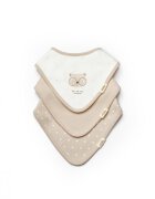 BabyCosy Set de 3 bavete pentru nou nascut 100 bumbac organic TeddyBear