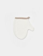 BabyCosy Set de baie cu prosop si manusa Girafa Ecru 85X85 cm