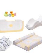 BabyDam Pachet baie nou-nascut AlbGalben