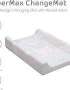 BabyDam Saltea pentru infasat ChangeMat Albastru 70x45 cm suport lateral