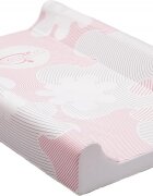 BabyDam Saltea pentru infasat ChangeMat Roz 70x45 cm suport lateral