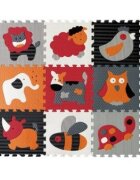 Babygreat Covoras Puzzle Animalute Fericite 92x92 cm