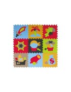 Babygreat Covoras puzzle Aventurile piratilor 92x92 cm
