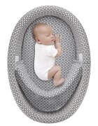 BabyJem Babynest ajustabil pentru nou nascut Pad Grey