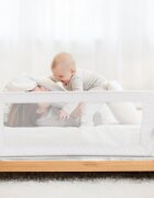 BabyJem Bariera de protectie Alb 120 x 485 cm