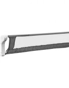 BabyJem Bariera de protectie pentru copii Gri 120 x 485 cm
