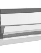 BabyJem Bariera de protectie pentru copii Gri 120 x 485 cm