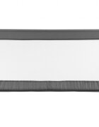 BabyJem Bariera de protectie pentru copii Gri 120 x 485 cm