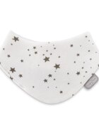 BabyJem Baveta cu doua fete tip esarfa Scarf White Stars