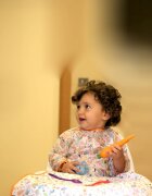 BabyJem Baveta multifunctionala cu prindere pe scaunul de masa