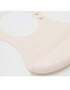 BabyJem Baveta reglabila din silicon Mini Ecru