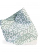 BabyJem Baveta tip bandana cu jucarie dentitie Green