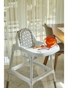 BabyJem Bol multifunctional cu capac si rotire 360 grade Amazing Bowl Gri