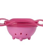 BabyJem Bol multifunctional cu capac si rotire 360 grade Amazing Bowl Pink