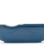 BabyJem Cadita cu dop de scurgere indigo