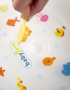 BabyJem Cadita transparenta cu dop de scurgere