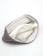 BabyJem Centura anticolici cu samburi de cirese Sleepy Cloud Grey