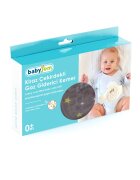 BabyJem Centura anticolici cu samburi de cirese Sleepy Cloud Grey