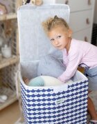 BabyJem Cutie multifunctionala pentru depozitare Indigo