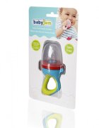 BabyJem Dispozitiv de hranire din silicon Fruits and Vegetables Orange