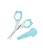 BabyJem Forfecuta pentru bebelusi cu suport protectie Blue