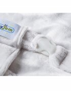 BabyJem Fotoliu pentru bebelusi cu ham de siguranta Baby Bean Bed Galben