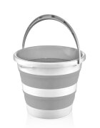 BabyJem Galeata pliabila Grey pentru baie