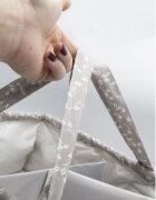 BabyJem Geanta organizator pentru scutece si accesorii copiibebelusi Gri