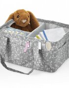 BabyJem Geanta organizator pentru scutece si accesorii copiibebelusi Gri