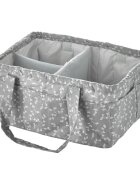 BabyJem Geanta organizator pentru scutece si accesorii copiibebelusi Gri