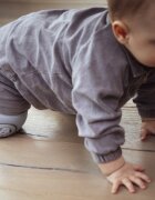 BabyJem Genunchiere de protectie pentru bebelusi Gri