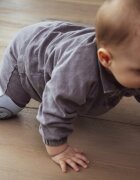 BabyJem Genunchiere de protectie pentru bebelusi Gri
