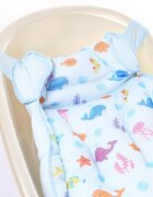 BabyJem Hamac din spuma pentru cadita Ocean Baby Bath Blue