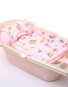 BabyJem Hamac din spuma pentru cadita Ocean Baby Bath Pink