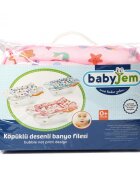 BabyJem Hamac din spuma pentru cadita Ocean Baby Bath Pink