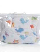 BabyJem Hamac din spuma pentru cadita Ocean Baby Bath White